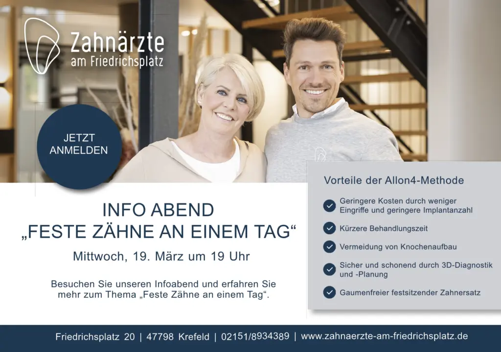 Anzeige FesteZaehne WZ 1800